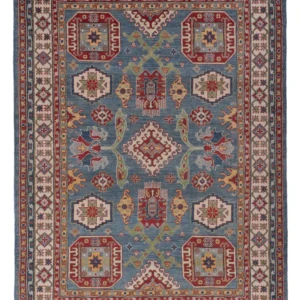 Ziegler Teppe - Kazak - 247 x 175 cm - blå