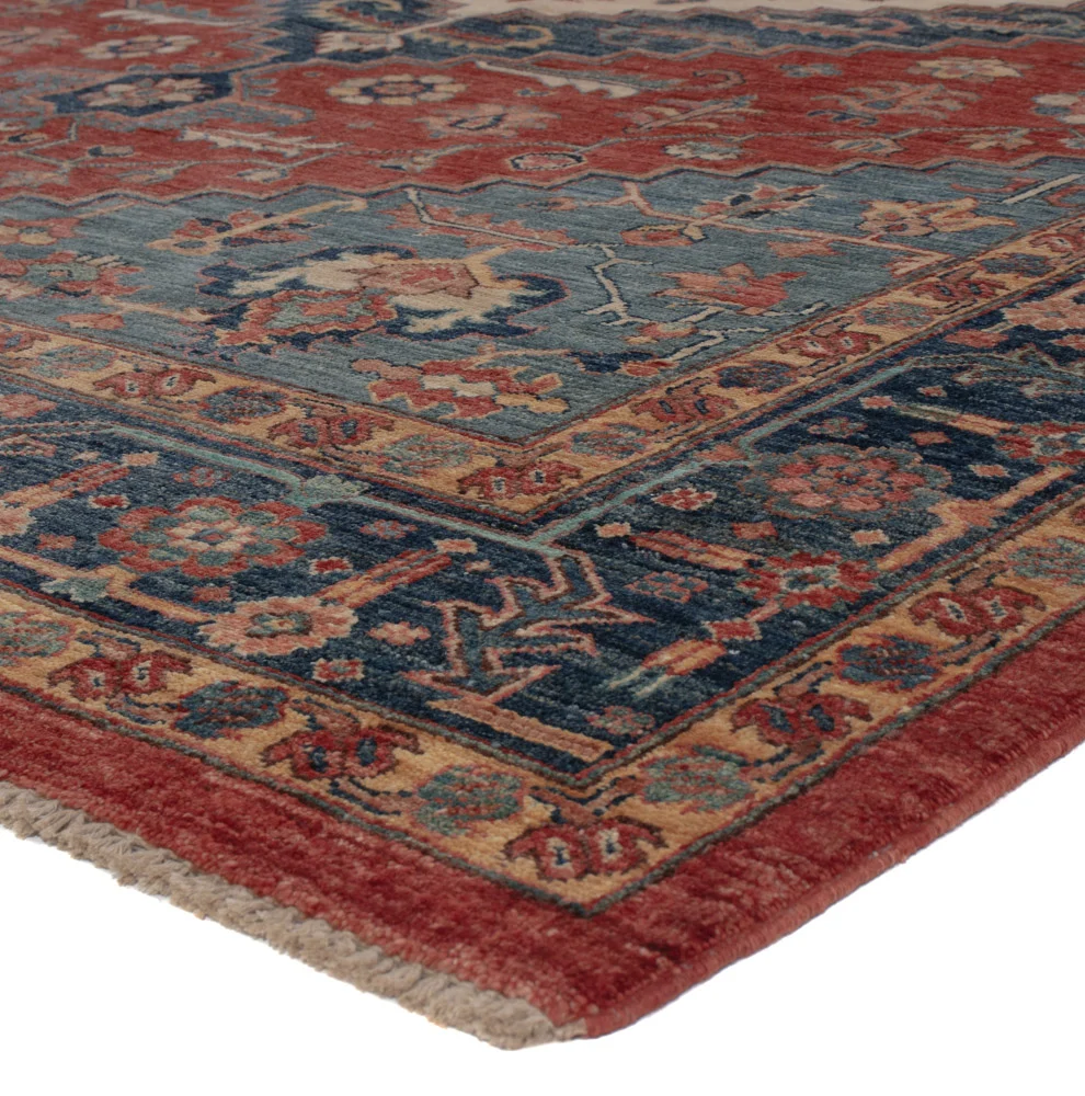 Ziegler Teppe - Kazak - 251 x 184 cm - rød