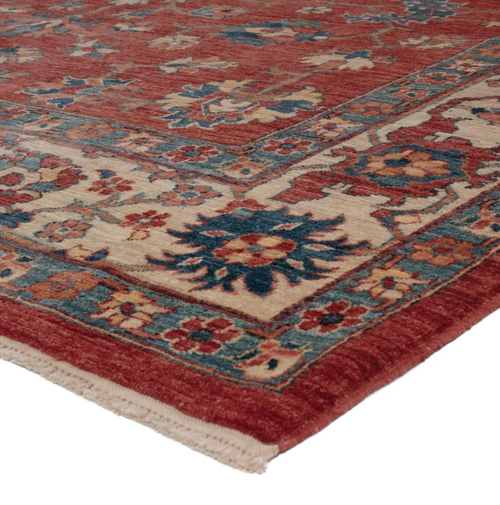 Ziegler Teppe - Kazak - 253 x 190 cm - rød