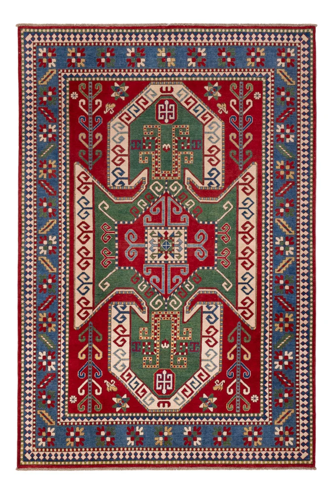 Ziegler Teppe - Kazak - 293 x 200 cm - grønn