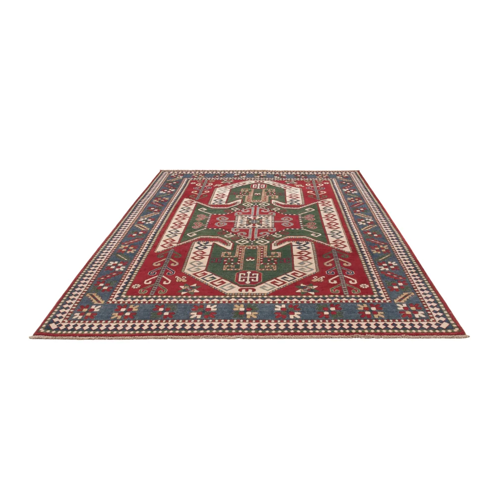 Ziegler Teppe - Kazak - 293 x 200 cm - grønn
