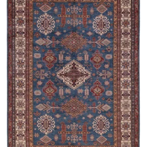 Ziegler Teppe - Kazak - 295 x 202 cm - blå