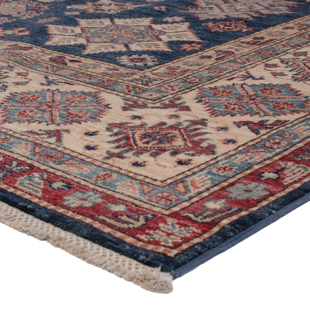 Ziegler Teppe - Kazak - 296 x 202 cm - blå