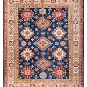 Ziegler Teppe - Kazak - 297 x 244 cm - mørkeblå