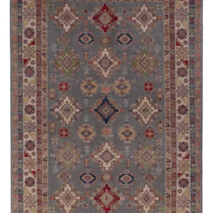Ziegler Teppe - Kazak - 298 x 198 cm - mørkeblå
