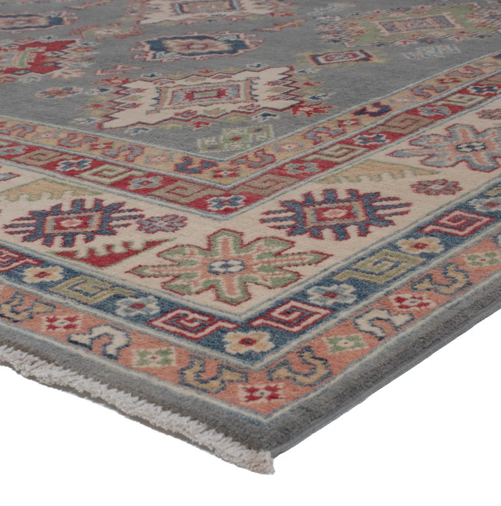 Ziegler Teppe - Kazak - 298 x 198 cm - mørkeblå
