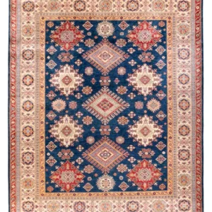 Ziegler Teppe - Kazak - 301 x 246 cm - mørkeblå