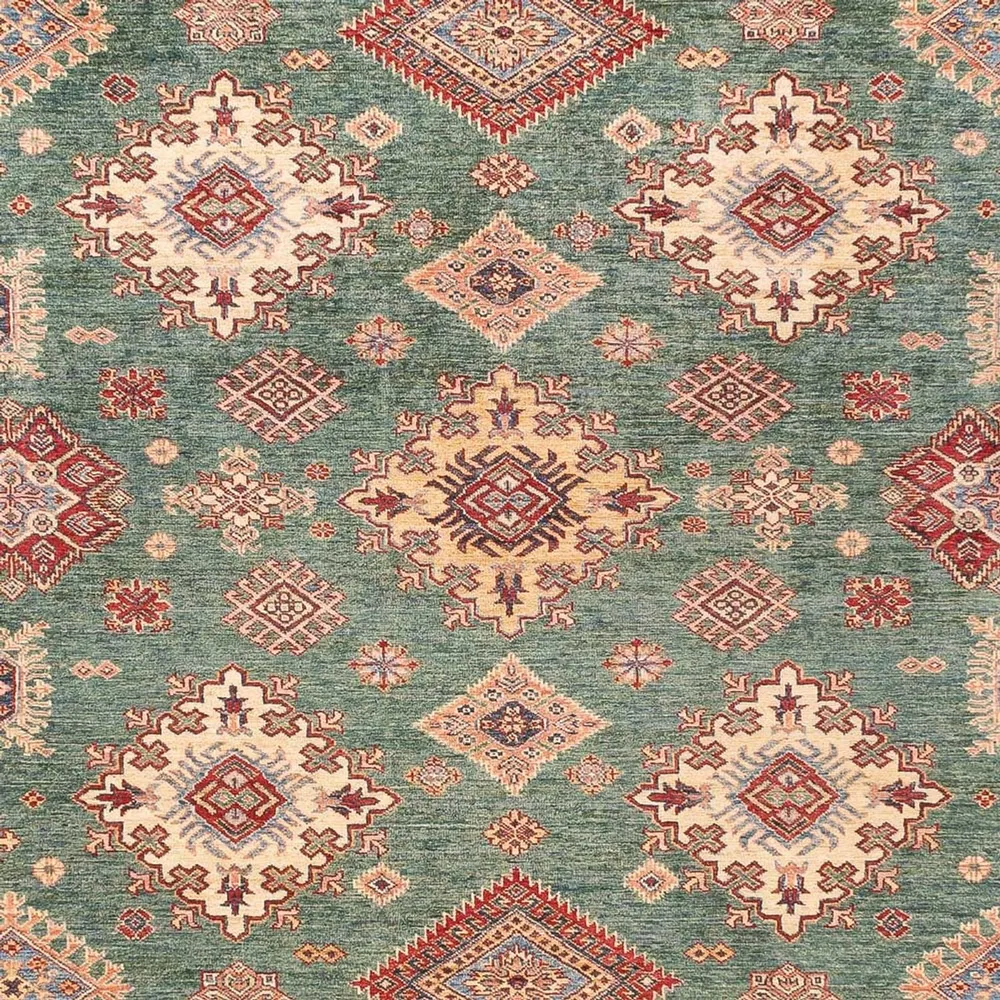 Ziegler Teppe - Kazak - 363 x 267 cm - mintgrønn
