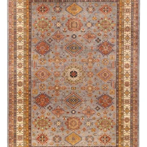 Ziegler Teppe - Kazak - 371 x 264 cm - mørk beige