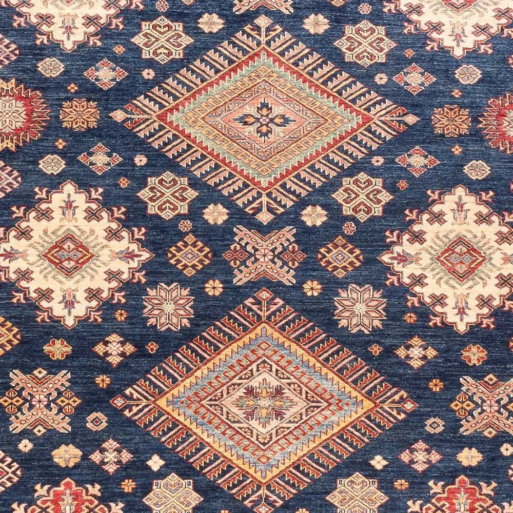 Ziegler Teppe - Kazak - 410 x 305 cm - mørkeblå