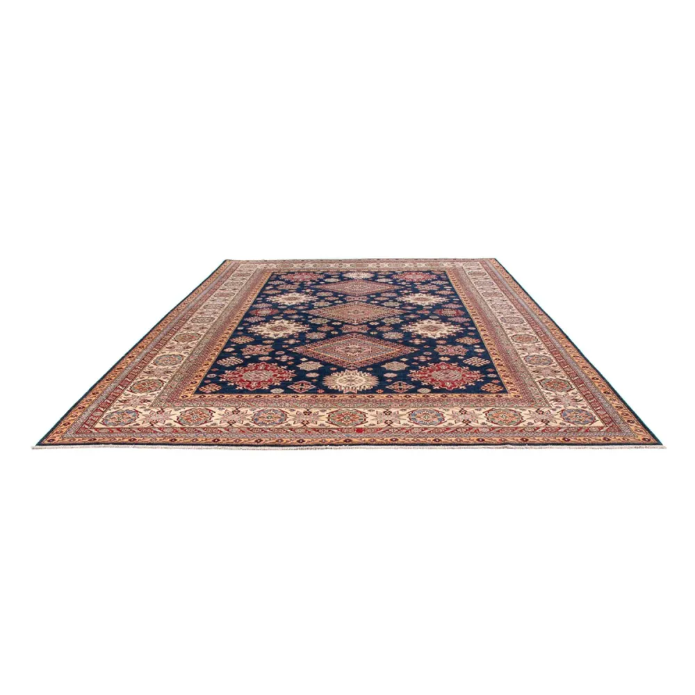 Ziegler Teppe - Kazak - 410 x 305 cm - mørkeblå