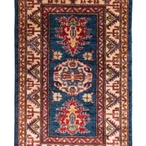 Ziegler Teppe - Kazak - 97 x 61 cm - blå