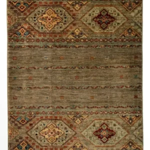 Ziegler Teppe - Moderne - 123 x 82 cm - mørk brun