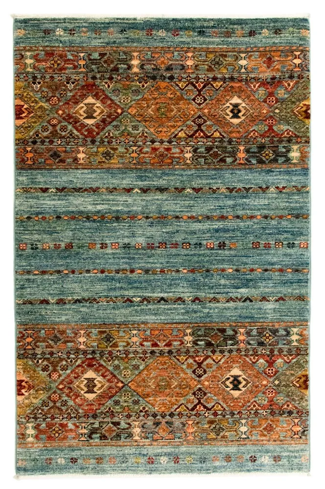 Ziegler Teppe - Moderne - 123 x 78 cm - turkis