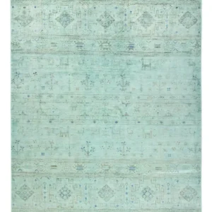 Ziegler Teppe - Moderne - 237 x 164 cm - turkis