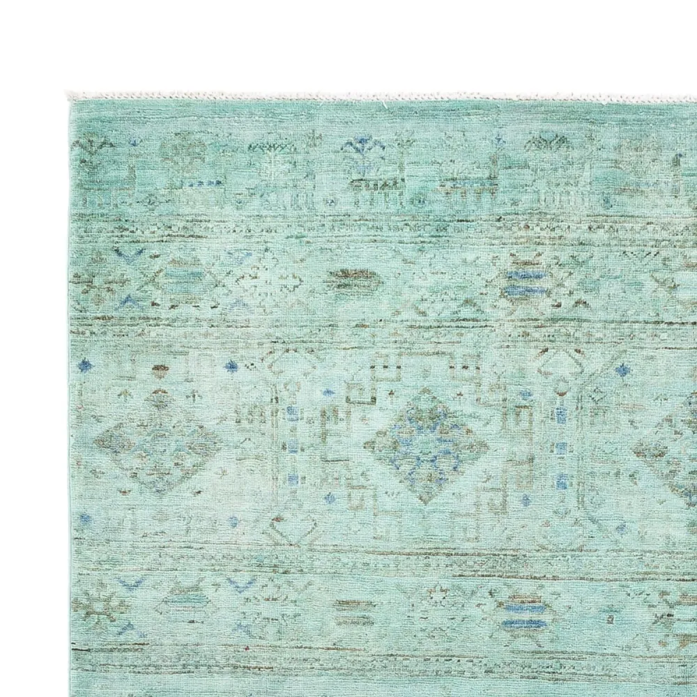 Ziegler Teppe - Moderne - 237 x 164 cm - turkis