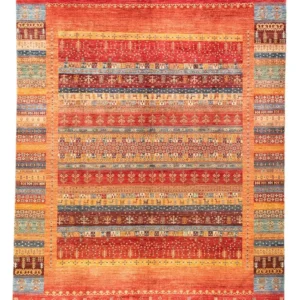 Ziegler Teppe - Moderne - 367 x 264 cm - flerfarget