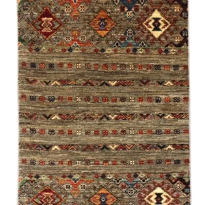 Ziegler Teppe - 91 x 63 cm - olivengrønn