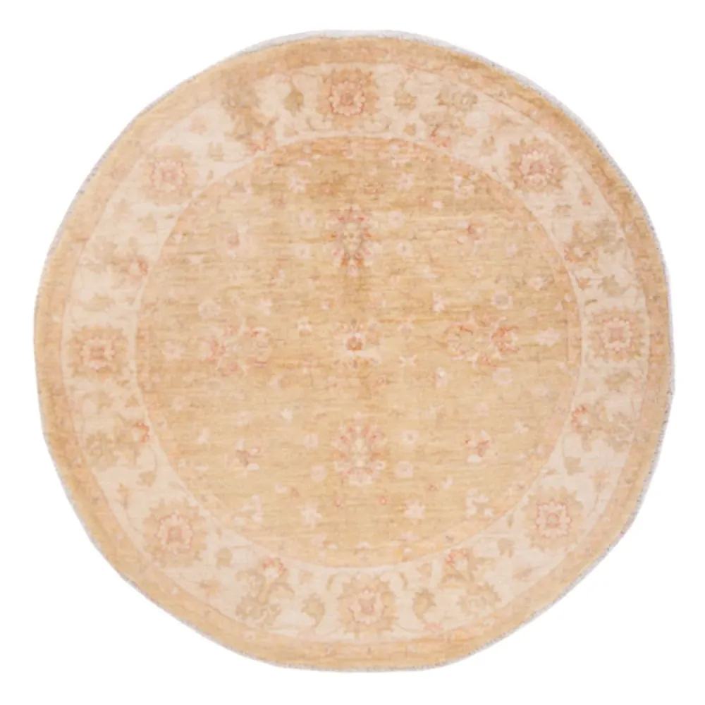Ziegler Teppe rundt - 148 x 147 cm - lys beige