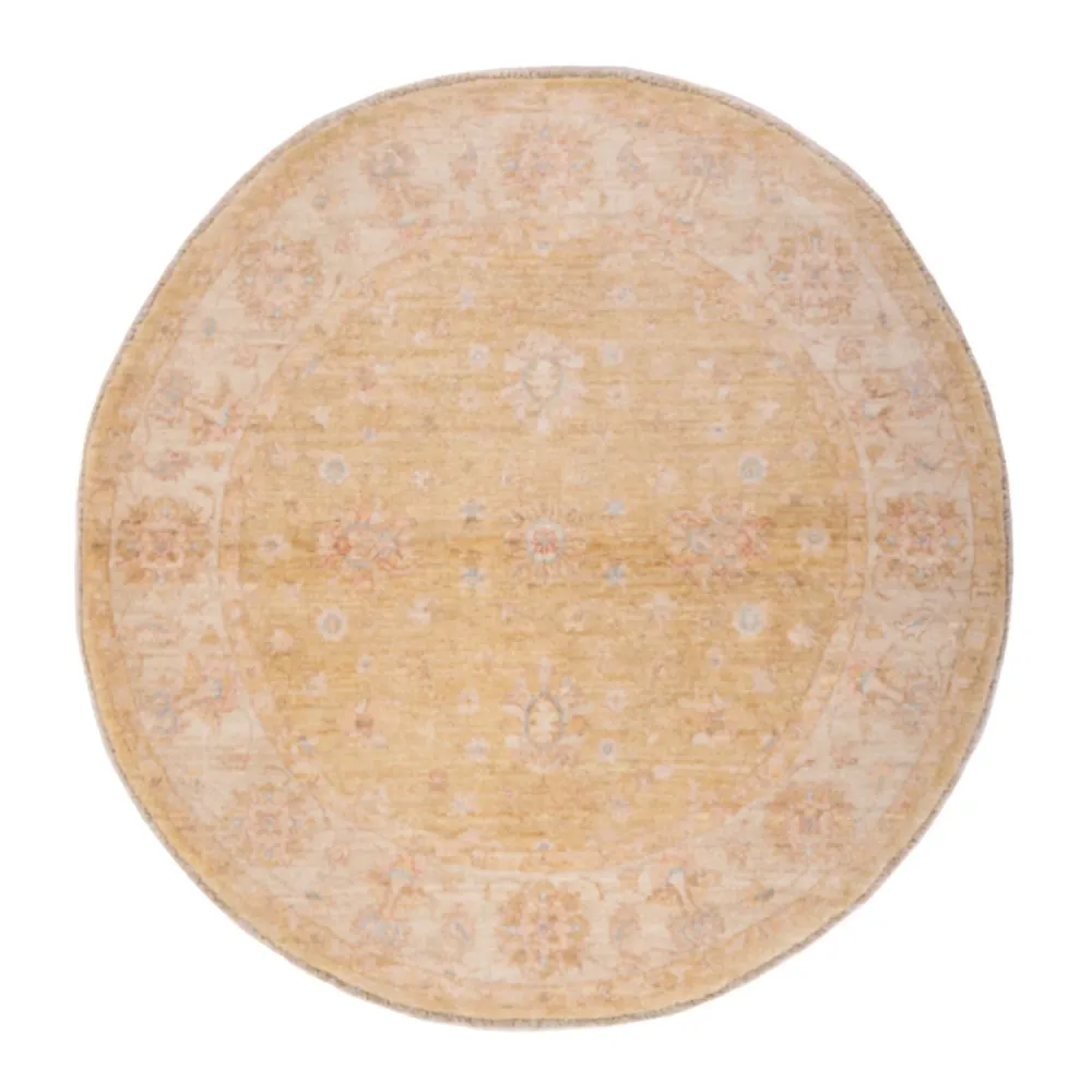 Ziegler Teppe rundt - 150 x 146 cm - lys beige