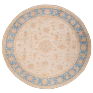 Ziegler Teppe rundt - 152 x 146 cm - beige