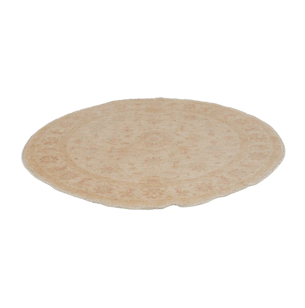 Ziegler Teppe rundt - 152 x 150 cm - lys beige
