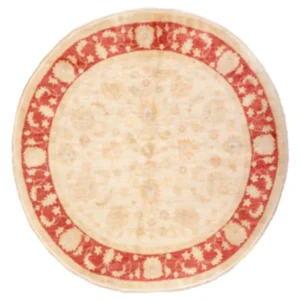 Ziegler Teppe rundt - 153 x 151 cm - beige