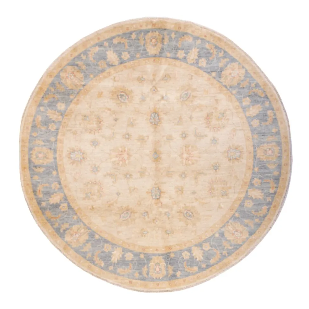 Ziegler Teppe rundt - 197 x 196 cm - beige