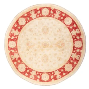 Ziegler Teppe rundt - 200 x 178 cm - beige