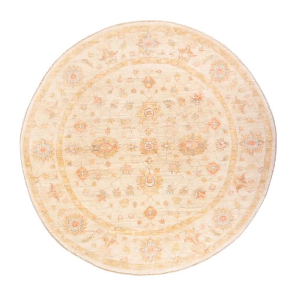Ziegler Teppe rundt - 200 x 198 cm - beige