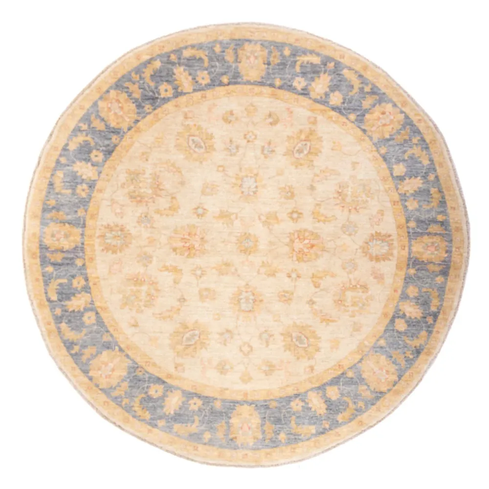 Ziegler Teppe rundt - 202 x 200 cm - beige