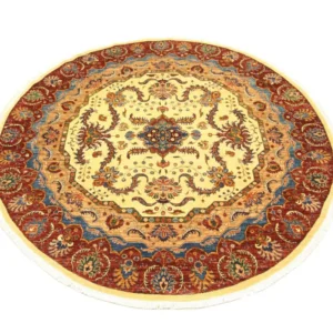 Ziegler Teppe rundt - 245 x 241 cm - beige