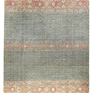 Ziegler Teppe - Shal - 389 x 296 cm - bensinblå