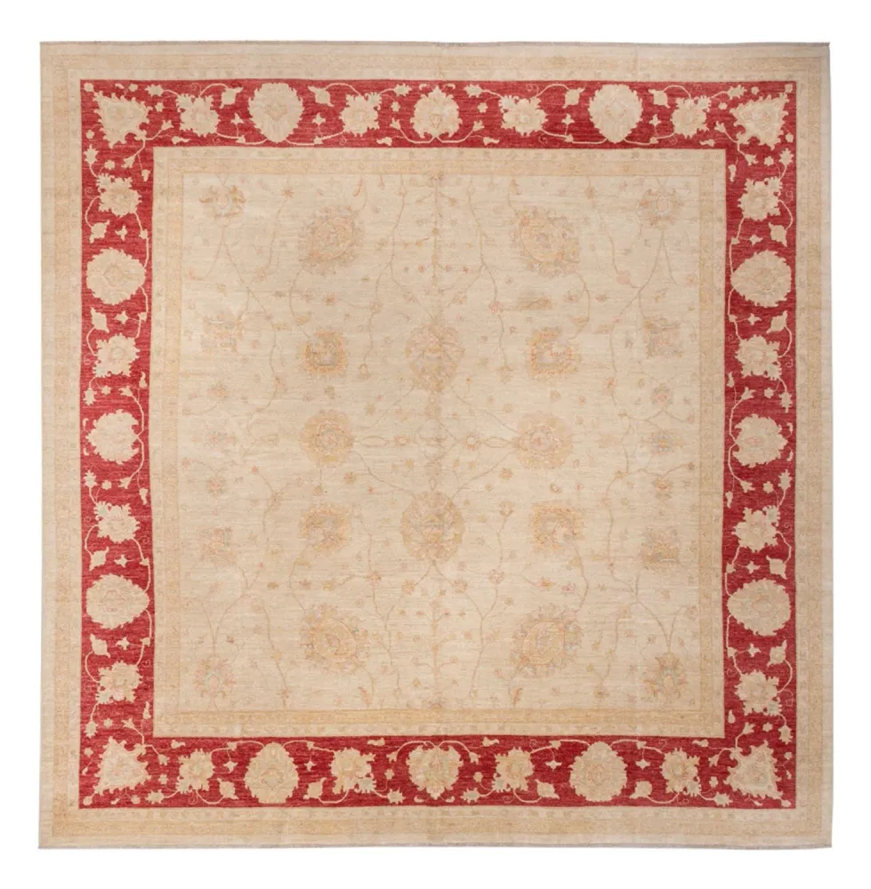 Ziegler Teppe square - 394 x 398 cm - beige