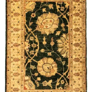 Ziegler Teppe - 85 x 58 cm - svart