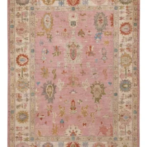 Ziegler Teppe - Usak - 203 x 153 cm - lys rød