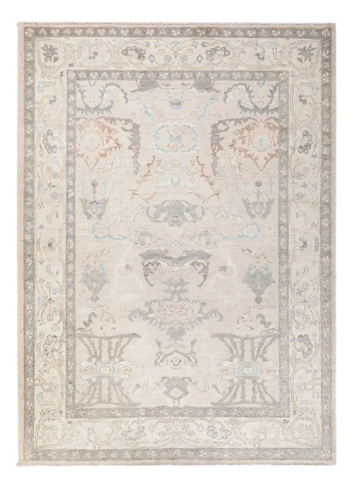 Ziegler Teppe - Usak - 236 x 176 cm - lysegrå