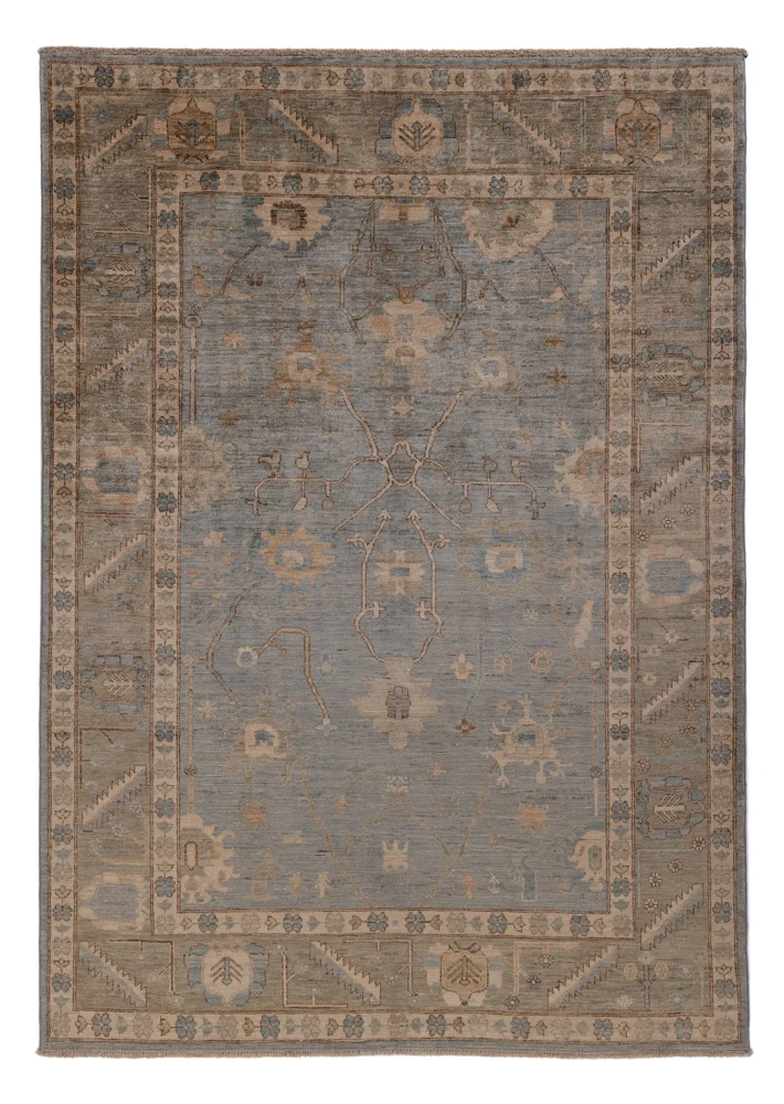 Ziegler Teppe - Usak - 239 x 172 cm - grå