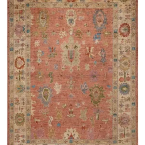 Ziegler Teppe - Usak - 242 x 175 cm - rust