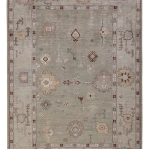 Ziegler Teppe - Usak - 246 x 174 cm - grå