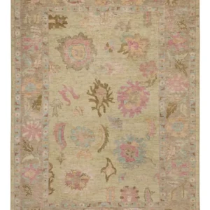 Ziegler Teppe - Usak - 281 x 200 cm - mintgrønn