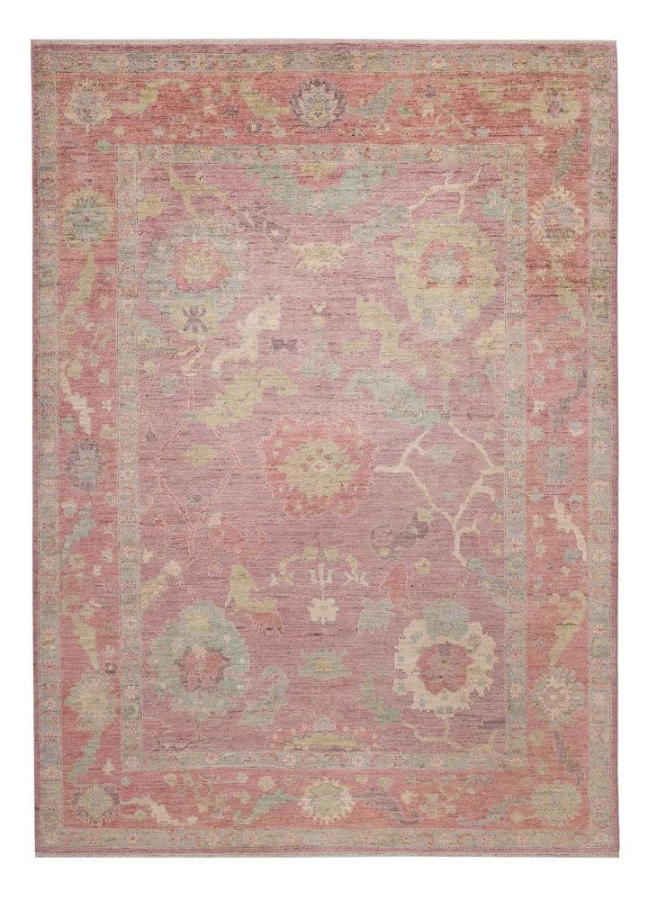 Ziegler Teppe - Usak - 287 x 207 cm - lys rød