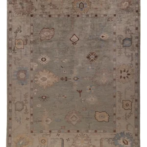 Ziegler Teppe - Usak - 300 x 247 cm - mørk beige