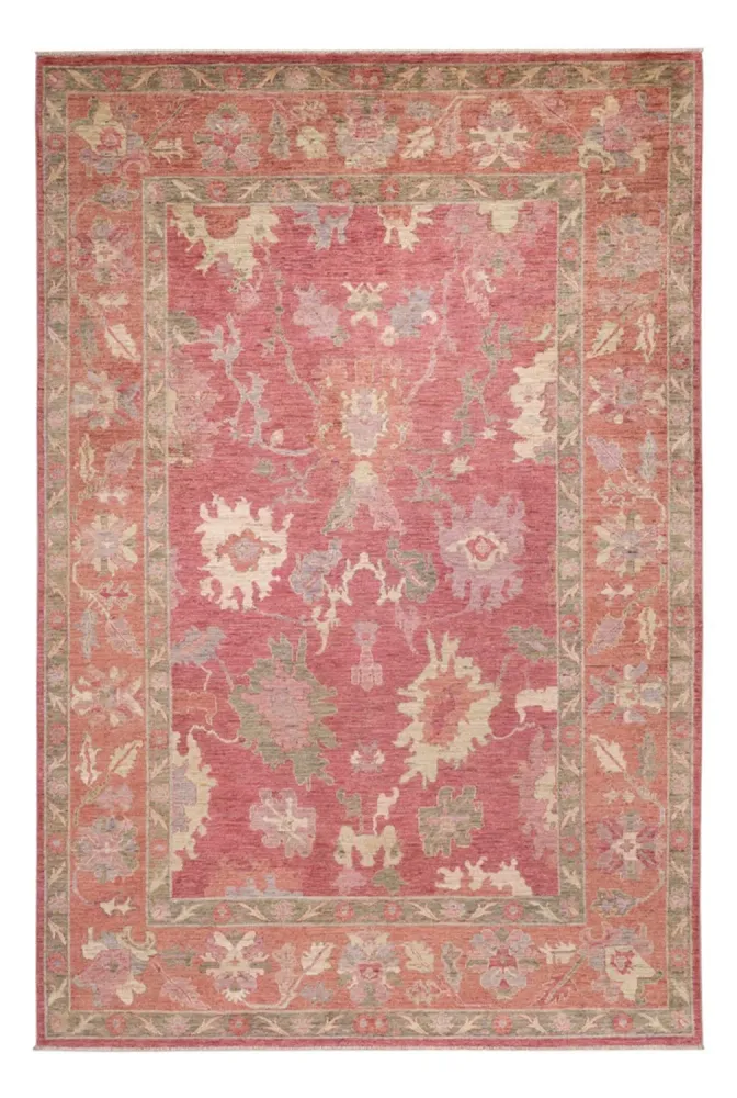 Ziegler Teppe - Usak - 301 x 198 cm - lys rød