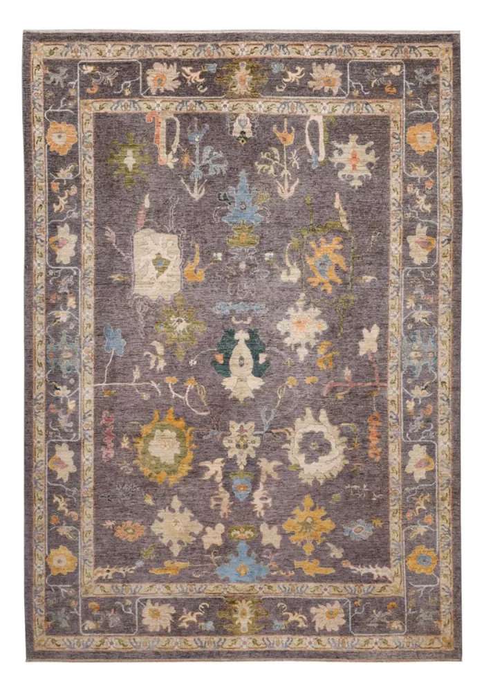 Ziegler Teppe - Usak - 378 x 270 cm - mørk beige