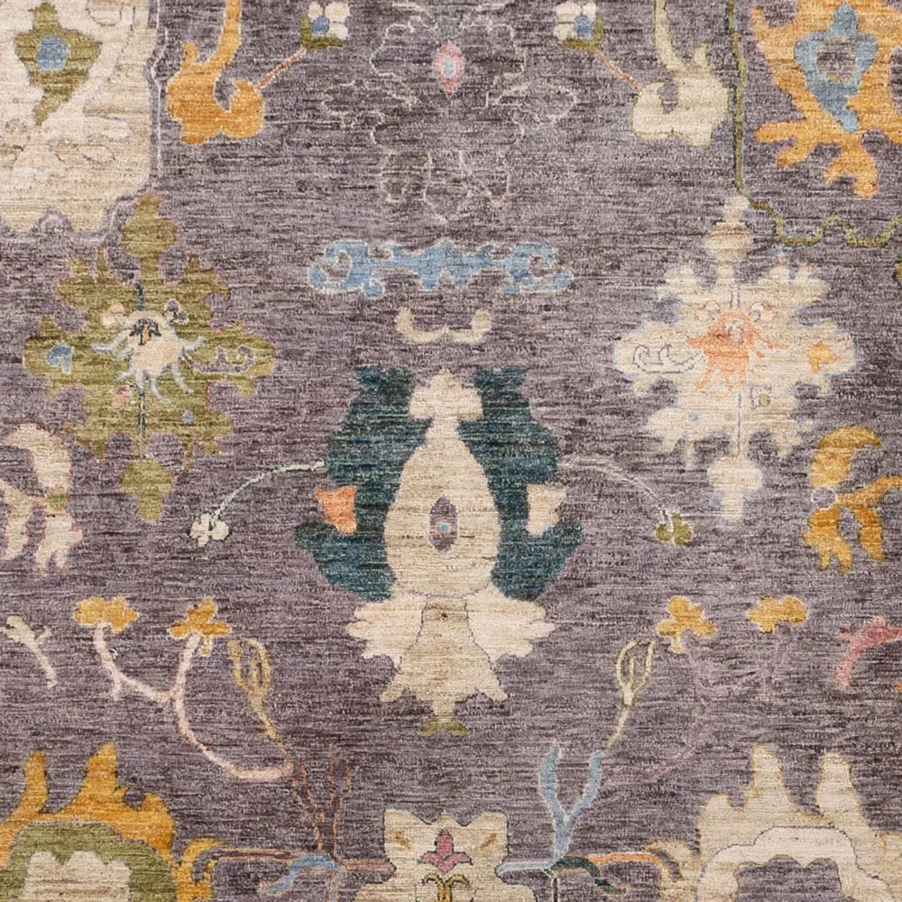 Ziegler Teppe - Usak - 378 x 270 cm - mørk beige
