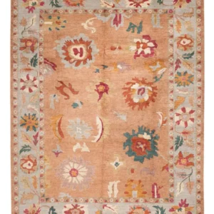 Ziegler Teppe - Usak - 390 x 302 cm - oransje