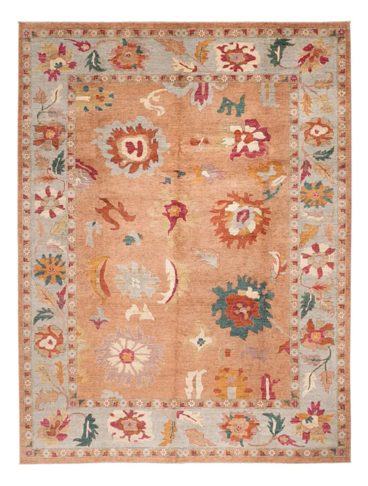 Ziegler Teppe - Usak - 390 x 302 cm - oransje