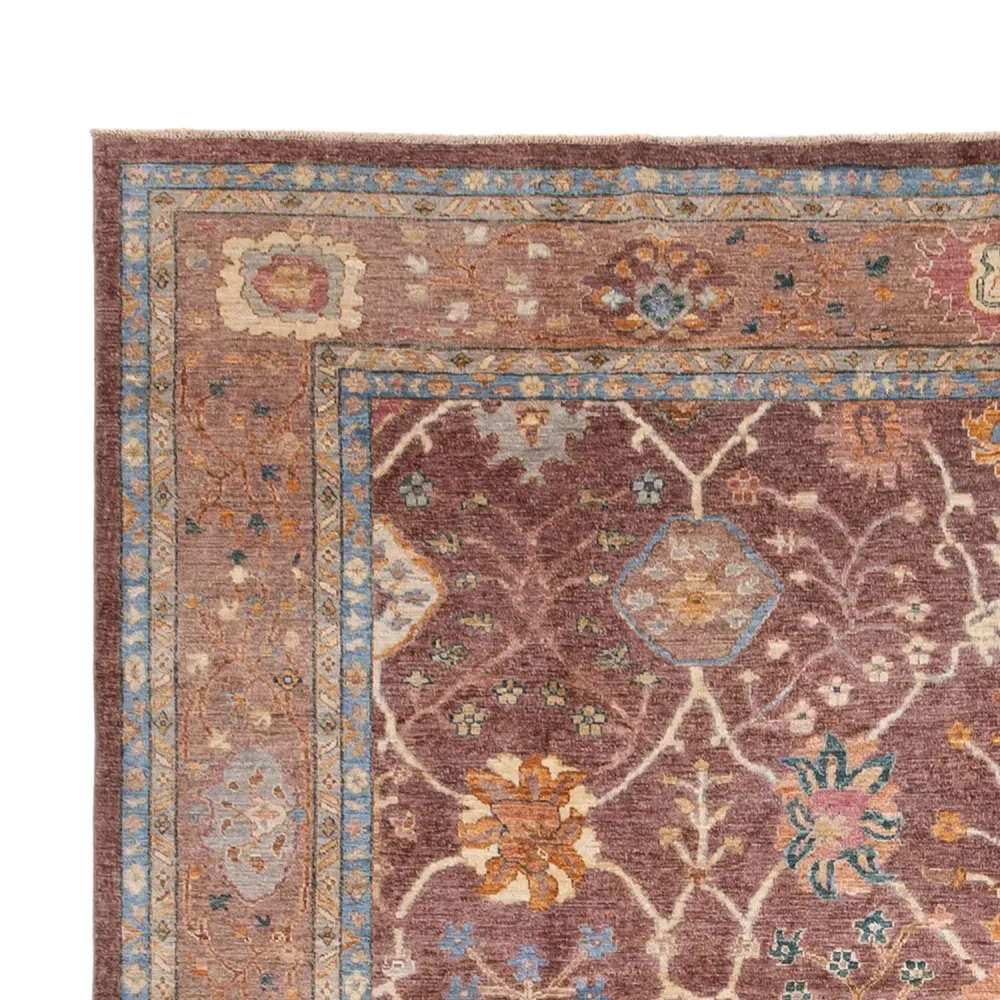 Ziegler Teppe - Usak - 394 x 310 cm - mørk beige