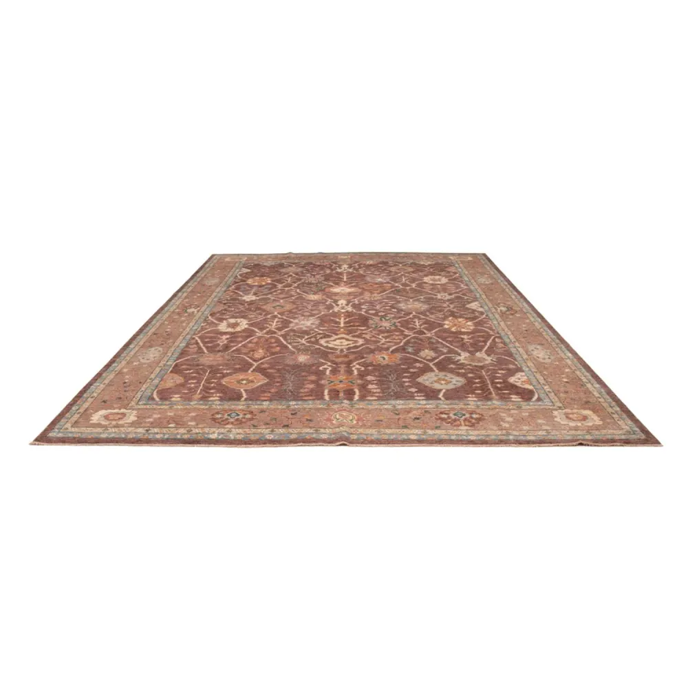 Ziegler Teppe - Usak - 394 x 310 cm - mørk beige